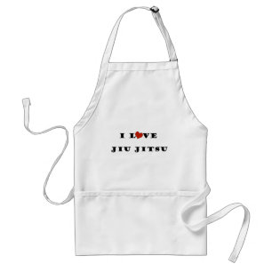 I Love Jiu Jitsu.png Standard Apron