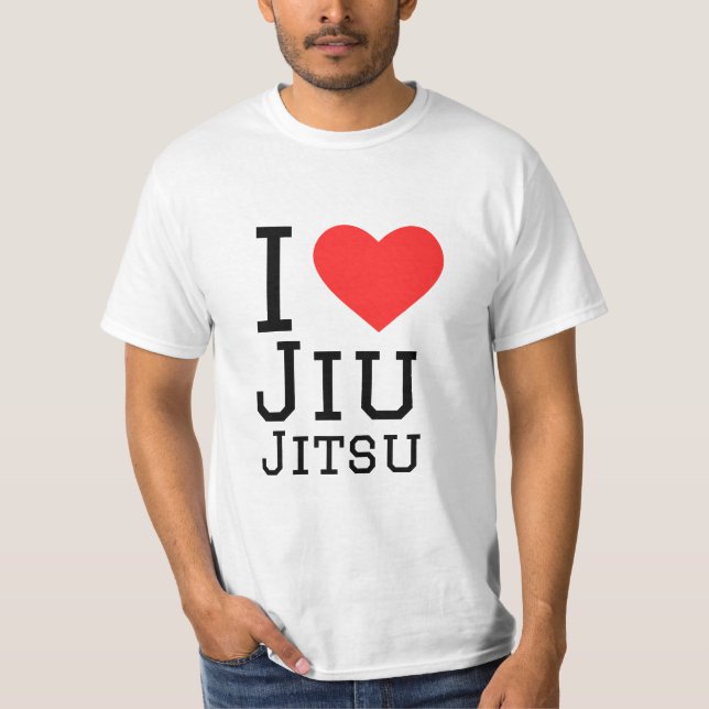I love Jiu jitsu T-Shirt (Front)