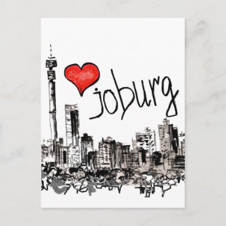 I love Joburg Postcard