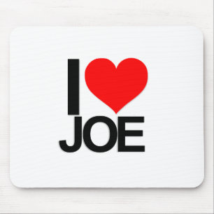 I Love Joe Mousepad