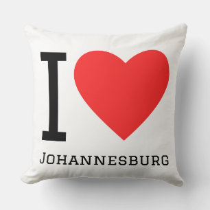 I love Johannesburg Cushion