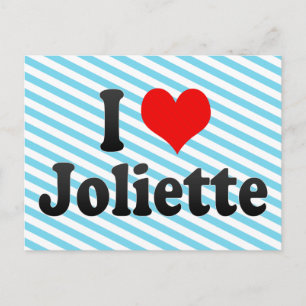 I Love Joliette, Canada. I Love Joliette, Canada Postcard