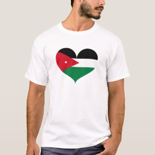 I Love Jordan Flag T-Shirt