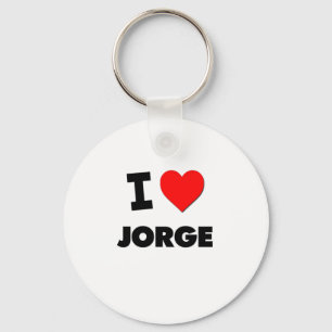 I love Jorge Key Ring