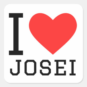  I love josei  Square Sticker
