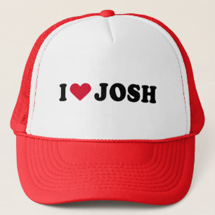 I LOVE JOSH TRUCKER HAT