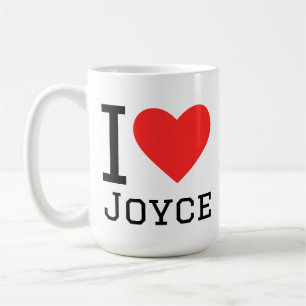 I love joyce coffee mug