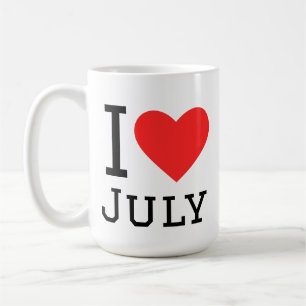 I love July Coffee Mug