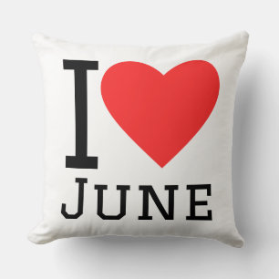 I love June Cushion