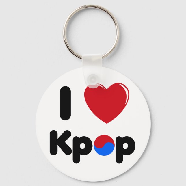 I love K-pop keychain (Front)