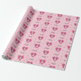 Saranghae Love KPop Finger Heart Korean Wrapping Paper