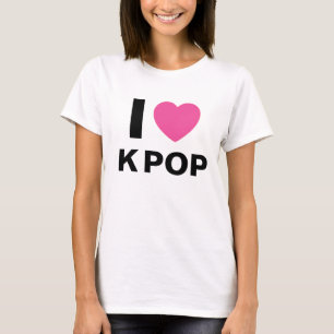 I Love K POP T Shirt