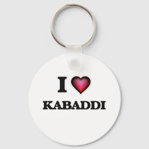 I Love Kabaddi Key Ring