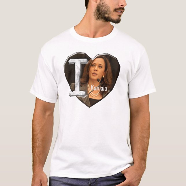 I Love Kamala Harris - T-Shirt (Front)