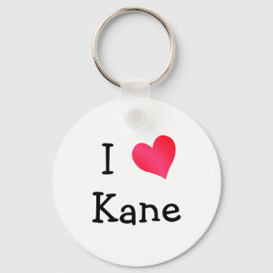 I Love Kane Key Ring