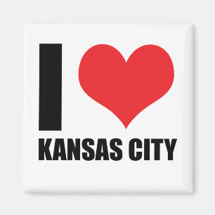 I love Kansas City Magnet