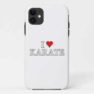 I Love Karate Phone Case