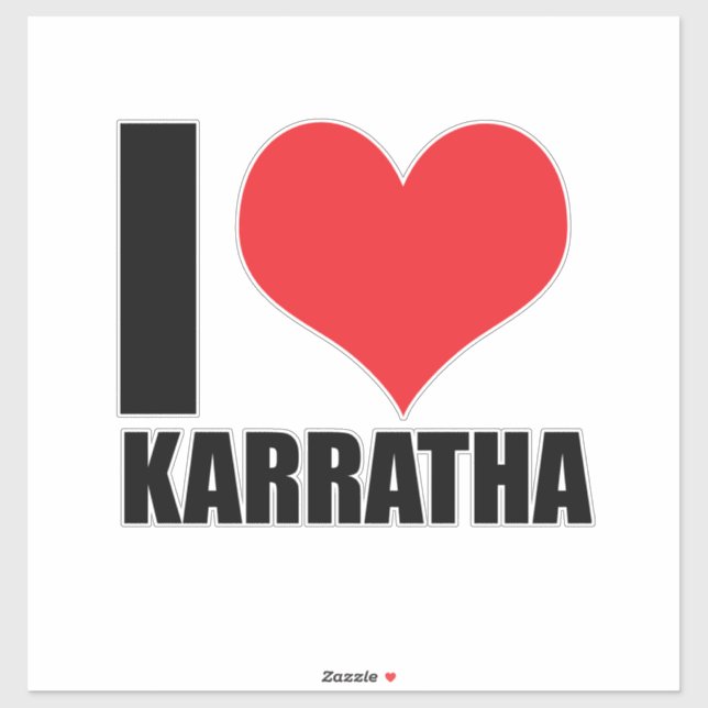 I love Karratha (Sheet)