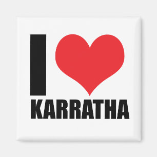 I love Karratha Magnet