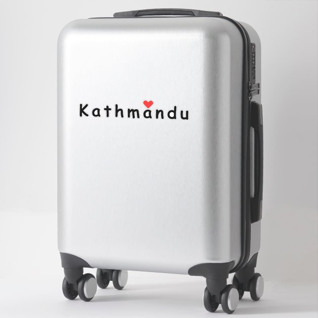 I love Kathmandu Nepal (Suitcase)