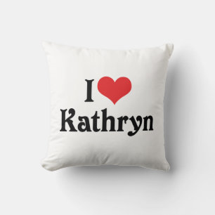 I Love Kathryn Cushion