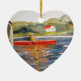 I love Kayaking Ornament