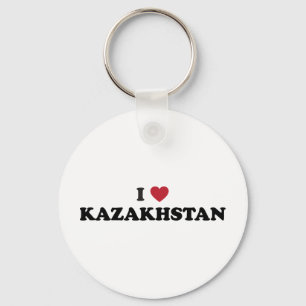 I love Kazakhstan Key Ring