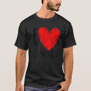 I Love Kc Kansas City Fans T-Shirt