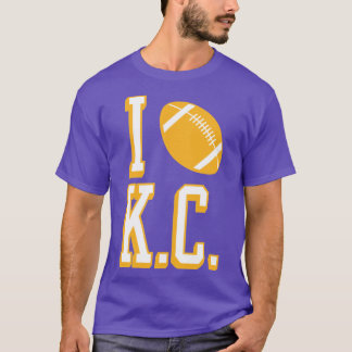 I Love KC  RedYellow T-Shirt