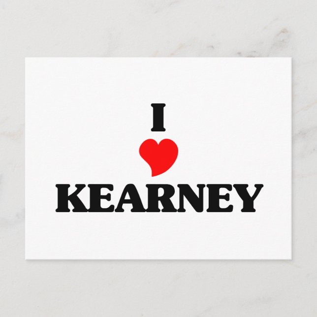 I love Kearney Postcard (Front)