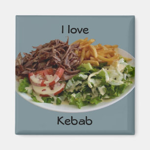 I love Kebab magnet