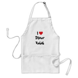 I Love Kebab Standard Apron
