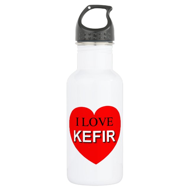 I Love Kefir 532 Ml Water Bottle (Front)