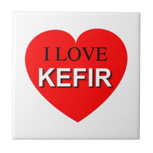 I Love Kefir Ceramic Tile