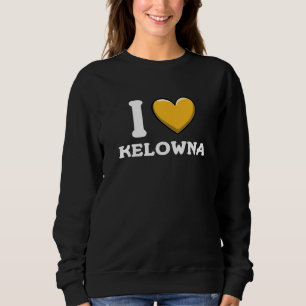 I Love Kelowna Canada Premium Sweatshirt