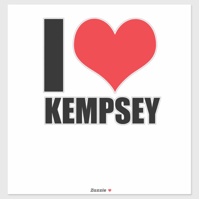 I love Kempsey (Sheet)