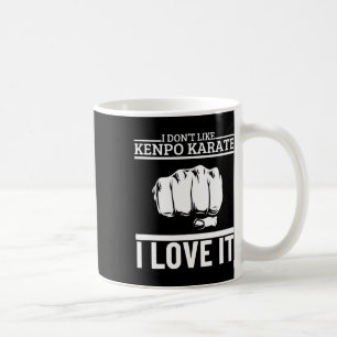 I Love Kenpo Karate Funny Proud American Kenpo Coffee Mug