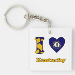 I love Kentucky Key Ring
