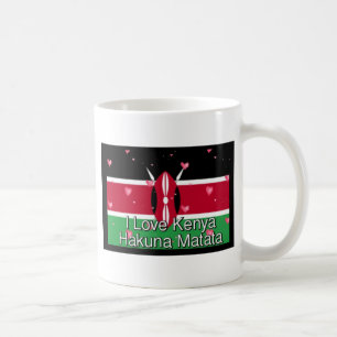 I Love ! Kenya Hakuna Matata Coffee Mug