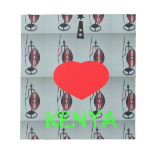 I Love Kenya Notepad