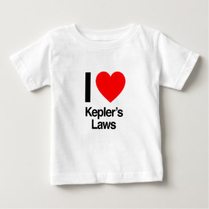 i love keplers laws baby T-Shirt
