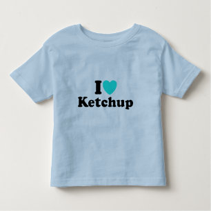 I Love Ketchup Toddler T-Shirt