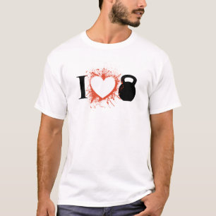 I Love Kettlebells T-Shirt