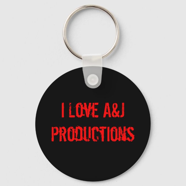 I Love... keychain (Front)