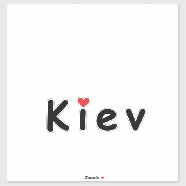 I love Kiev (Sheet)