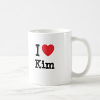 I love Kim heart T-Shirt
