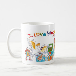 I Love Kindergarten Coffee Mug