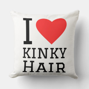 I love kinky hair cushion