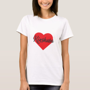 I Love Kinshasa - Democratic Republic of the Congo T-Shirt