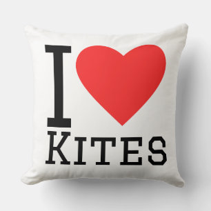 I love kites cushion